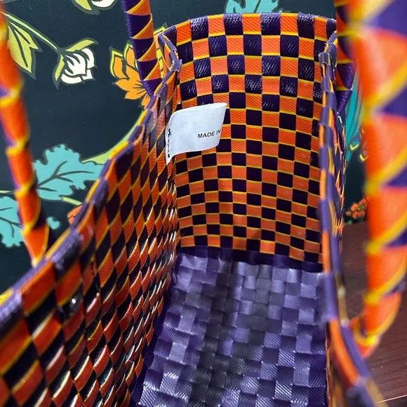 Marni Multicolor Woven Market Tote – Made in Italy - Picture 12 of 12